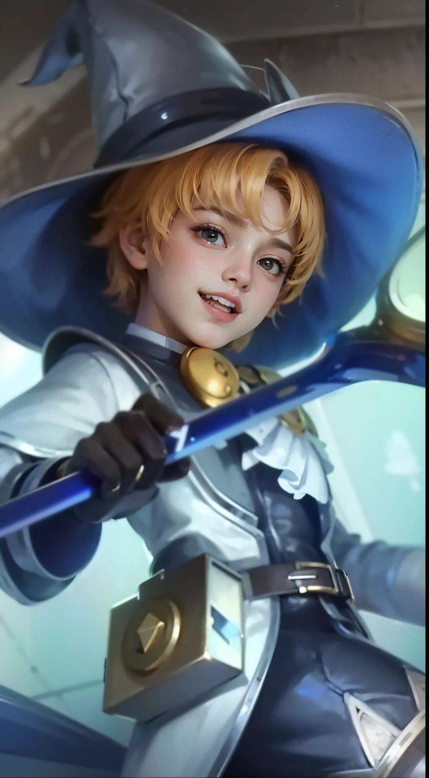 1boy, best quality, photo, 4k,looking at viewer,full body,wear platinum armor, brown hair,