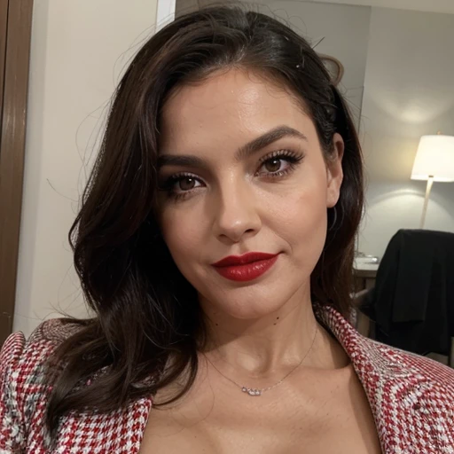master part, ,(sozinho:1.1), rosto perfeito, (clear lighting:1.2),belos olhos detalhados, Rosto extremamente detalhado, perfect lighting,master part, best quality, ((Mature female)), ((mama grandes)), 30yo female, 1girl, , hetero, 1st grade, fellatio, oral, sozinho focus, Pov, red lips, louro, Cabelos lisos ,provocador, provocar, lips, lipstick, red lips, red lipstick, MILF, mama grande, Blazer , provocar smile, Woman
