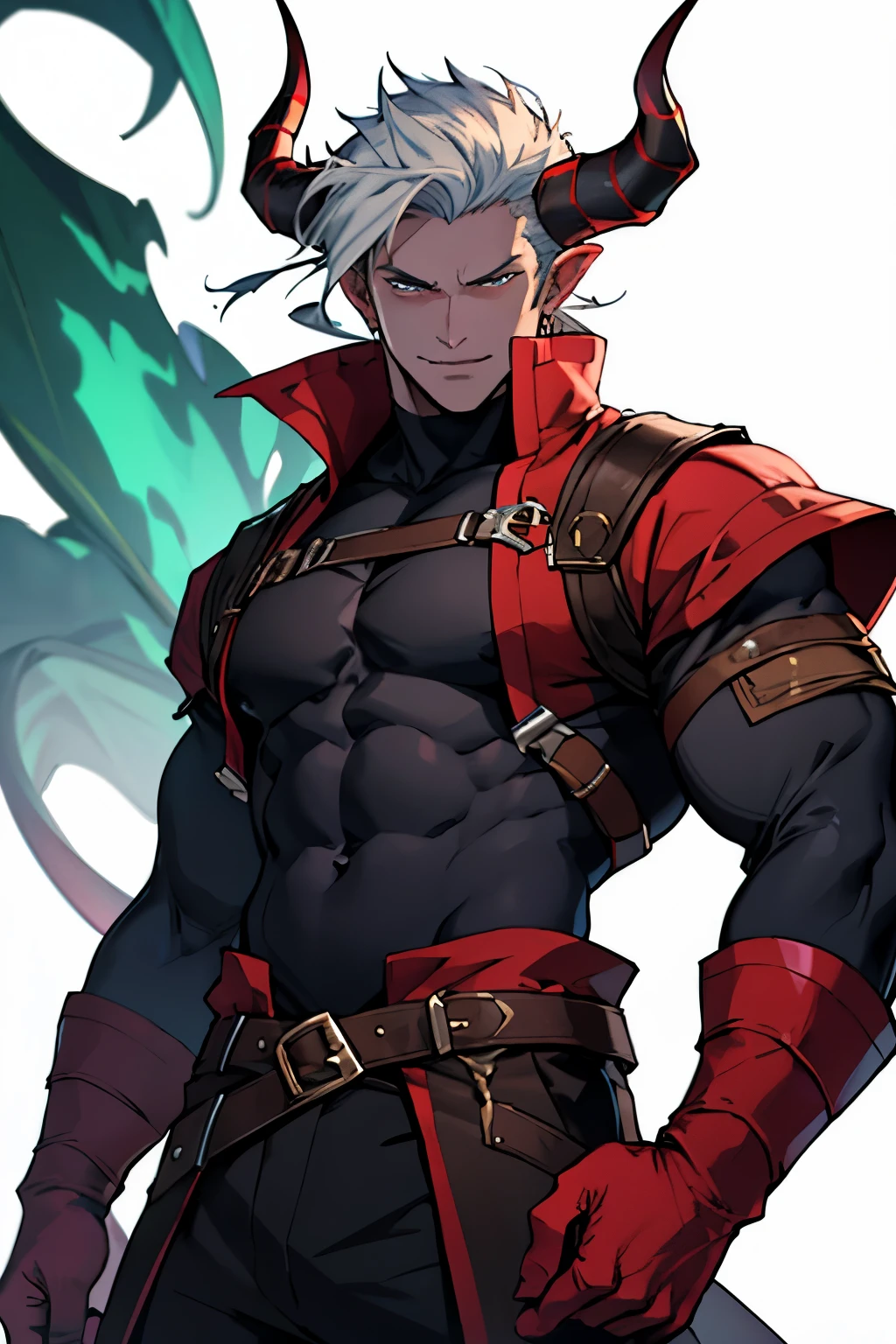 Rahm Crimsford Demon Male dnd