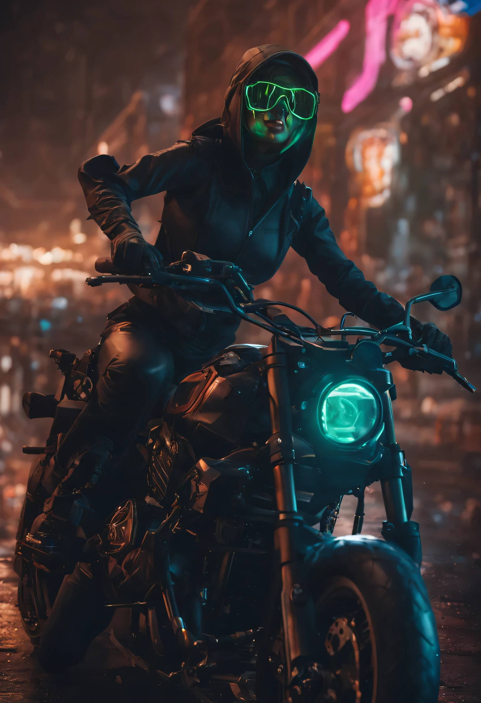 Caveira, sete cores, neon borders, fantasia, arte digital, WLOP, Artgerm, ultra detalhado, hiper realista, octane rendering, motor irreal, obra-prima, premiado, alta qualidade, HDR, 8K