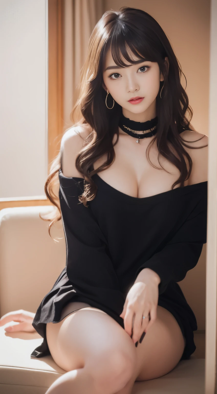 Innocent 14 year old girl、(barechested)、Sitting in the room、A smile, Sexual huge cleavage、Barbarian in the photo, (8K、best qualtiy、masterpiece:1.2)、(intricate high detail:1.4)、(Photorealsitic:1.4)、octane renderings、Ultra-detailed and complex 3D rendering, Studio Soft Light, Rim Lights, vibrant detail, Super Detail, realistic skin textures, Face Detail, Beautiful detail eyes, Highly detailed CG Unity 16K wallpaper, Makeup - Makeup, (Detailed background:1.2), shinny skin、Turned、Exposed thighs!!!、((Not wearing underwear))、Beautiful nipples、((Not wearing underwear))、
Beautiful groin、Beautiful udder、Beautiful udder、芸術的なbarechested体、Curvaceous、The Golden Rule、The Golden Rule、Gravure Pose、Slim body、being thin、Slender body、
