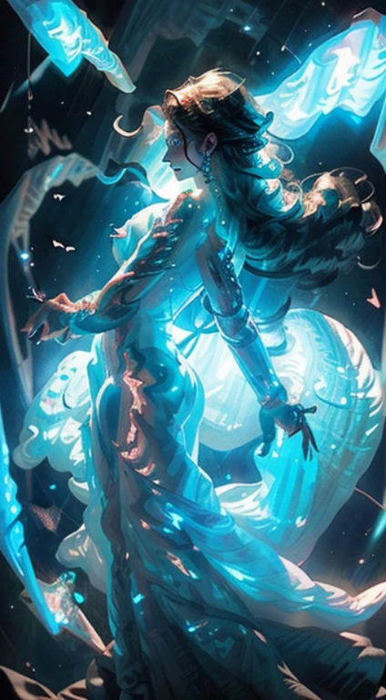 lucid dreams, out-of-body travel, astral plane, limbo, illusion of reality, sprites, luminous oil paints, painting in the style of Salvador Dali, surrealism, sharpness, high image quality, magic, photorealism, ultra-wide angle, depth of field, high detail, dynamic pose