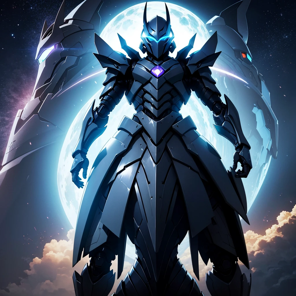 1 person、Strongly armored Guyver female Zoanoid、Beautiful Silhouette、Streamlined silhouette、