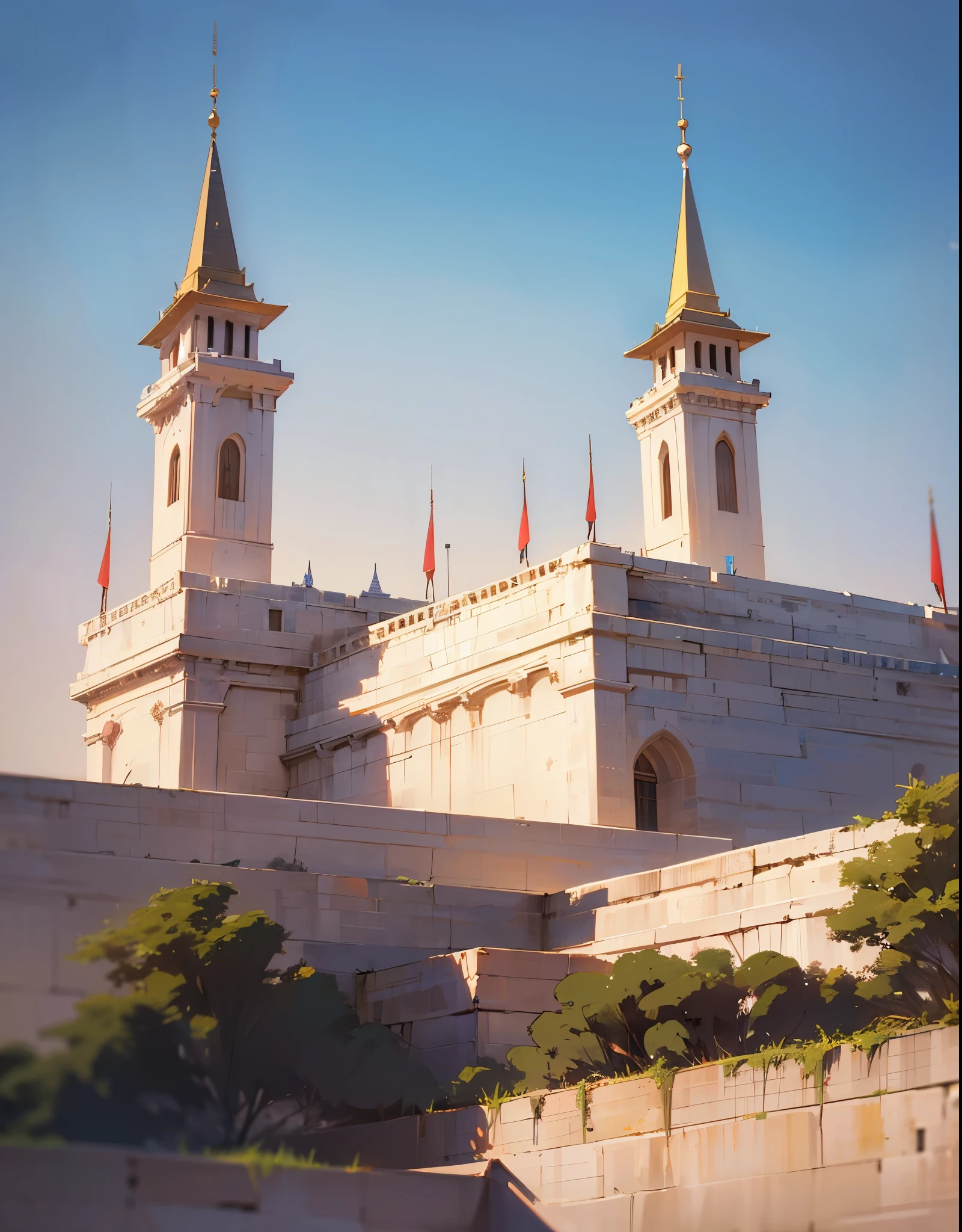 Jerusalem Temple with realistic, cinematic Full HD image, with 16:9 resolution and size --auto --s2