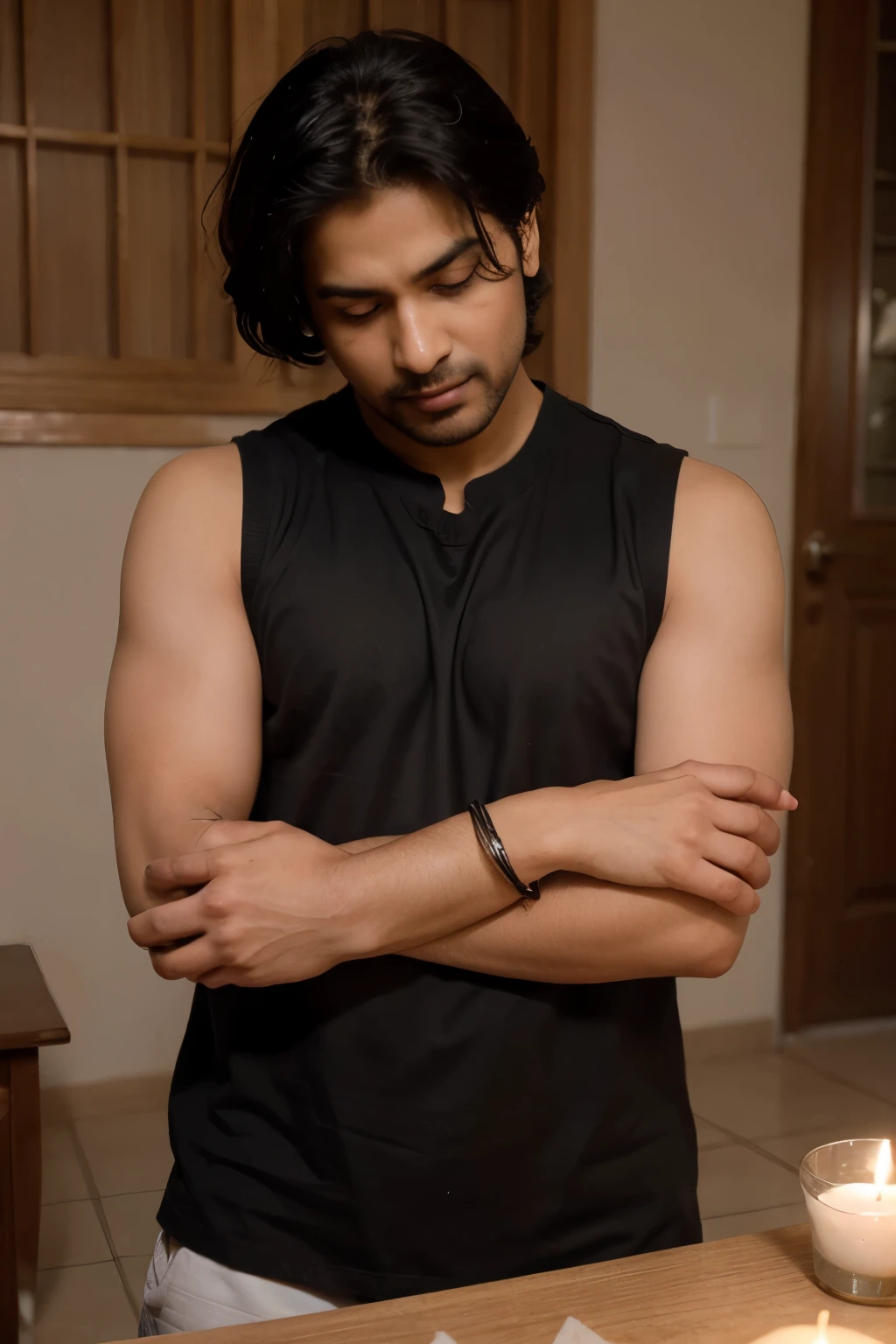 Zaroor, Ashish! Yeh ek kahani hai jo teen hisson mein hai. Chalo shuru karte hain:

Hissa 1:
Ek samay ki baat hai, ek chhota sa gaon tha jahan ek chhote se ladke ka naam Veer tha. Veer bahut hi samajhdar aur hausla wala tha. Uska sapna tha ki woh ek din apne gaon ko ujjwal aur vikasit banaye. Par gaon mein ek bada samasya thi - paani ki kami. Veer ne faisla liya ki woh is samasya ka samadhan karega.

Hissa 2:
Veer ne gaon ke logon ko joda aur saath milkar paani ki samasya ka samadhan khojne laga. Woh logon ke saath gaon mein paani bachane ke tareeke aur jala prabandhan ke baare mein jagrukta failane laga. Veer ne gaon mein paani ki tankiyan banwayi aur baarish ka paani ikattha karne ke tareeke bhi sikhaye.

Hissa 3:
Dheere-dheere, Veer ka prayas rang laya aur gaon mein paani ki kami door ho gayi. Logon ne Veer ko gaon ka hero mana aur unki mehnat, samajhdari aur hausle ko prashansa kiya. Veer ne sabko yeh samjhaaya ki jab hum ek saath mil kar kaam karte hain, toh hum kisi bhi samasya ka samadhan kar sakte hain.

Is kahani se humein yeh sikh milti hai ki ek chhota sa balak bhi apne prayas se bade parivartan laa sakta hai. Veer ka josh aur hausla humein prerna dete hain ki hum bhi apne sapnon ko pura kar sakte hain.

Mujhe ummeed hai ki yeh kahani aapko pasand aayi hogi, Ashish! Agar aap aur kahani sunna chahte hain, toh mujhe zaroor bataiye. 😊📖