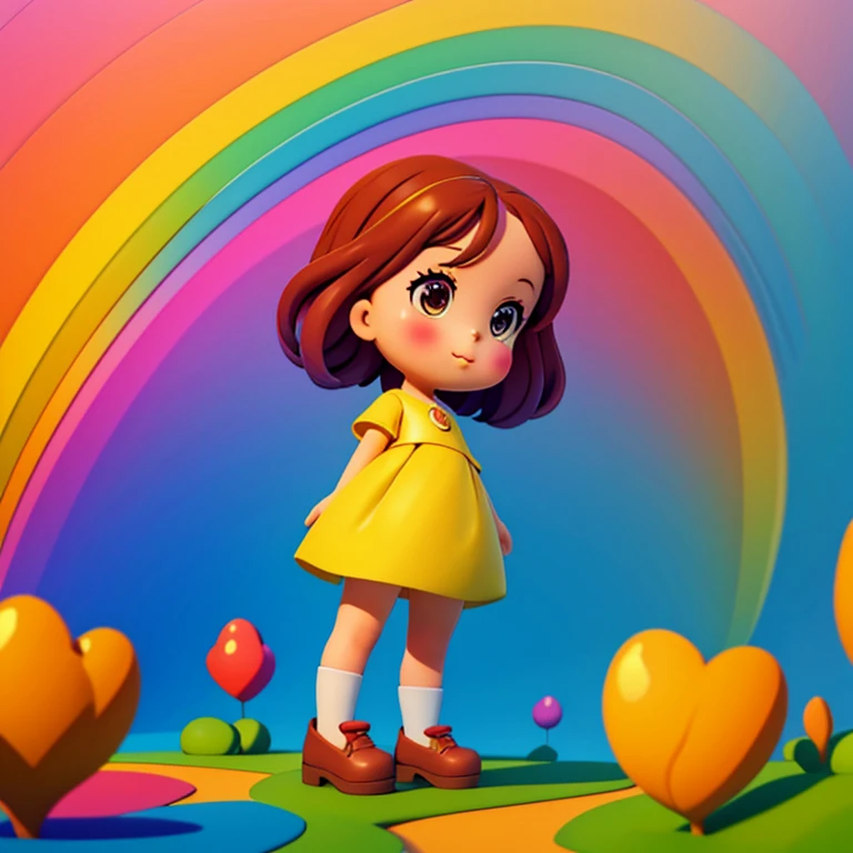 Sofia, menina, surpresas, jardim, magical rainbow, desenho infantil, cores, sentimentos, mundo encantado, vermelho (amor), azul (tristeza), amarelo (felicidade).