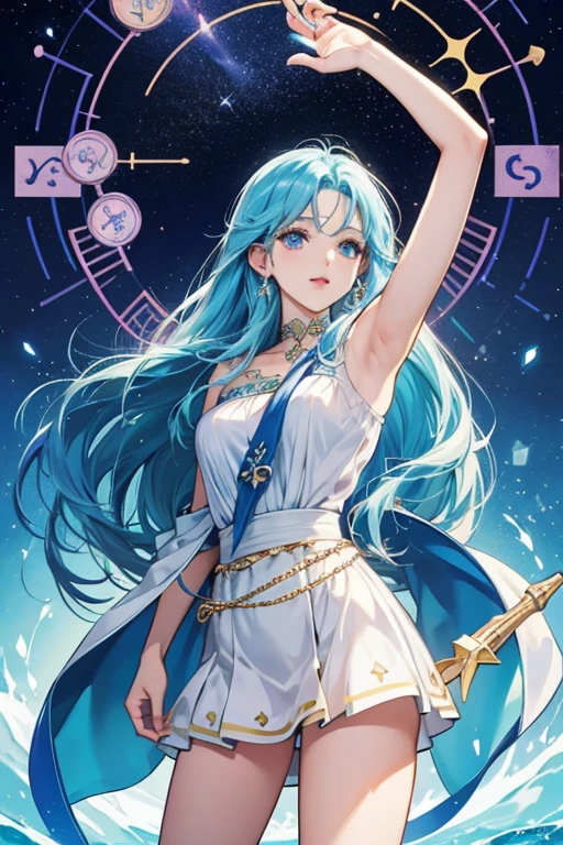 horoscope sign Aquarius goddess RPG