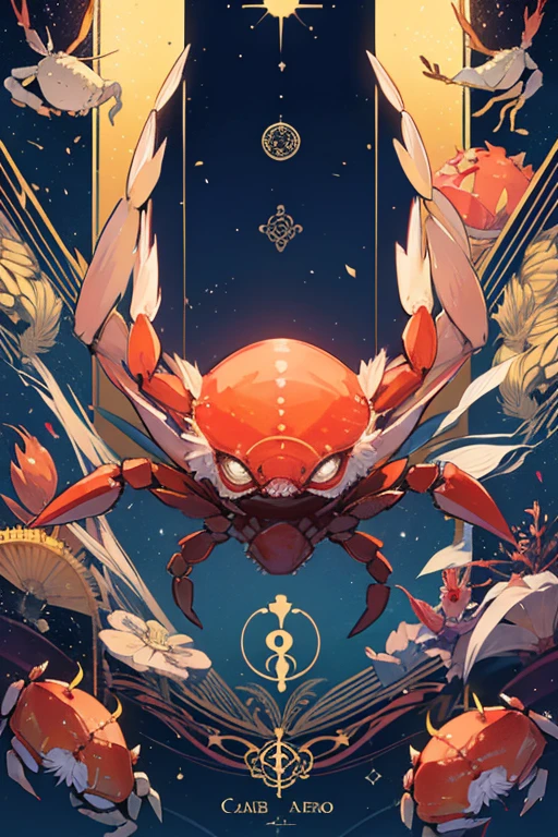 horoscope sign Cancer; Crab details; ♋ symbol