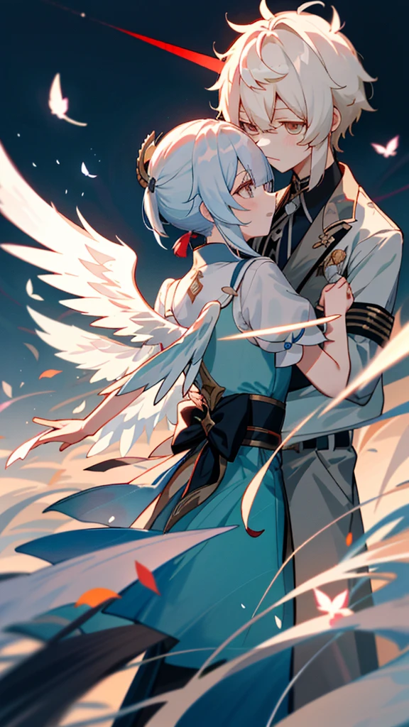 1girl, 1boy, princess carry, masterpiece, best quality, highly detailed
<lora:princess_carry_v0.1:1>