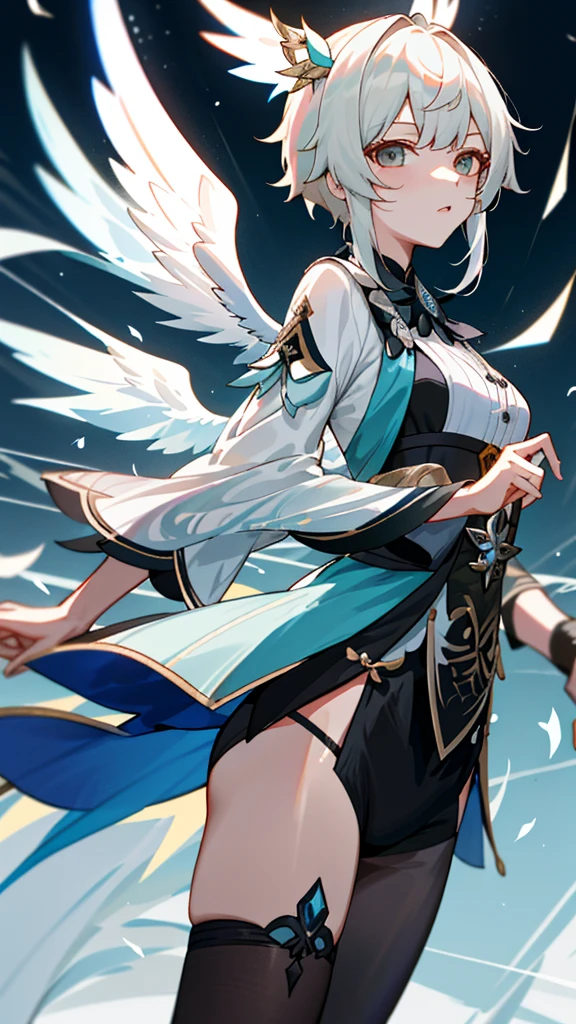 (character design sheet,Same role,the street,Lateral face,Take a step back),,1 Sister,(穿着白色连衣裙的时尚female pervert孩,There are wings and roses, stained glass wings, Keqing from genshin impact Impact, a scene from《Brave Breakthrough II》, Ayaka genshin impact impact, 高细节offcial art作品, white-haired god, With beautiful wings, genshin impact, offcial art, a scene from 方舟之夜, offcial art品, genshin impact impact's character, 《genshin impact》Zhongli in Zhongli),Hair color,through bangs,hairstyle fax,There are eyes,,hairstyle fax,Zizi Terrace,female pervert,Shirts and shirts,As estrelas,Chatongbetalora,
