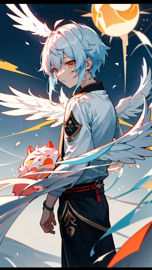 （character design sheet,Same role,the street,Lateral face,Take a step back),,1 Sister,（穿着白色连衣裙的时尚female pervert孩，There are wings and roses, stained glass wings, Keqing from genshin impact Impact, a scene from《Brave Breakthrough II》, Ayaka genshin impact impact, 高细节offcial art作品, white-haired god, With beautiful wings, genshin impact, offcial art, a scene from 方舟之夜, offcial art品, genshin impact impact's character, 《genshin impact》Zhongli in Zhongli）,Hair color,through bangs,hairstyle fax,There are eyes,,hairstyle fax，Zizi Terrace，female pervert，Shirts and shirts，As estrelas，Chatongbetalora，