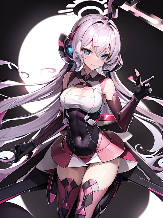 masutepiece, Best Quality,Squat ,Crab crotch,Leotard,highleg, Elegant, 1girl in, thigh high boots, well-muscled,Cute, blushed, Looking at Viewer, From above,, Mini skirt, White and black striped T-shirt, Blue eyes, Beautiful eyes, Beautiful background, light Particle, Sun rays, Dramatic Lighting, Outside, shiny, Realistic, masutepiece, Best Quality, Ultra-detailed, Detailed, Scenery, Beautiful detailed eyes, detailed hairs