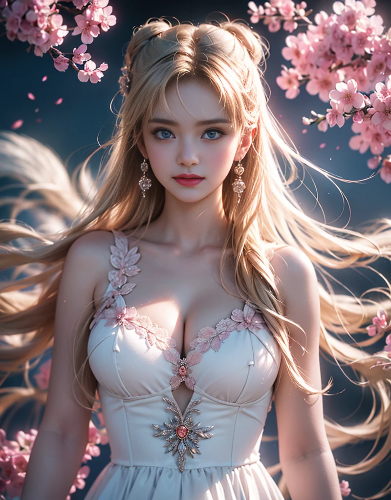 tmasterpiece,Highest image quality,super detailing,Best quality at best ,Extremely Delicately Beautiful, Very meticulous,Best quality at best, offcial art, extremely detaild的 CG unified 8k wallpapers, portrait photo of an, The most beautiful look,blond hair blue eyes,Radiant skin and radiant eyes, pretty skin,(Detailed lighting:1.2), (Beautiful and detailed light:1.3), deep understanding, beautiful nude color, iintricate, digitial painting, smooth private parts, Focus sharp, The end of the world, Epic reality,looking at the camera in, (HighDynamicRange:1.4),facing at the camera, (pastel colour:1.4), Beautiful big breasts,The end of the world的, giving up, com cores neutras, natta, Screen space refraction, (Complicated details, ultra - detailed:1.3), art stations, Cinema lenses, vignet, the complex background, buliding,Enchanted smile,face flushed,the shy,detailed back ground,Dreamcatcher earrings,sexy and sultry,(Obscenity exposed,Camel toes,Combing thick hair,),The sexiest look,eyes with brightness,半cleanness,Lace,cleanness,Hollow-out on,Correct bodielack Butterfly Ruolan Moon Shadow Peach Milk Tea Smooth Velvet Versailles Ultra-Thin Dress,(Dresses of various colors lack color,black in color,in pink,purpleish color,red colour,blue colors,orange colors,green color,cyan colorloral floral,)