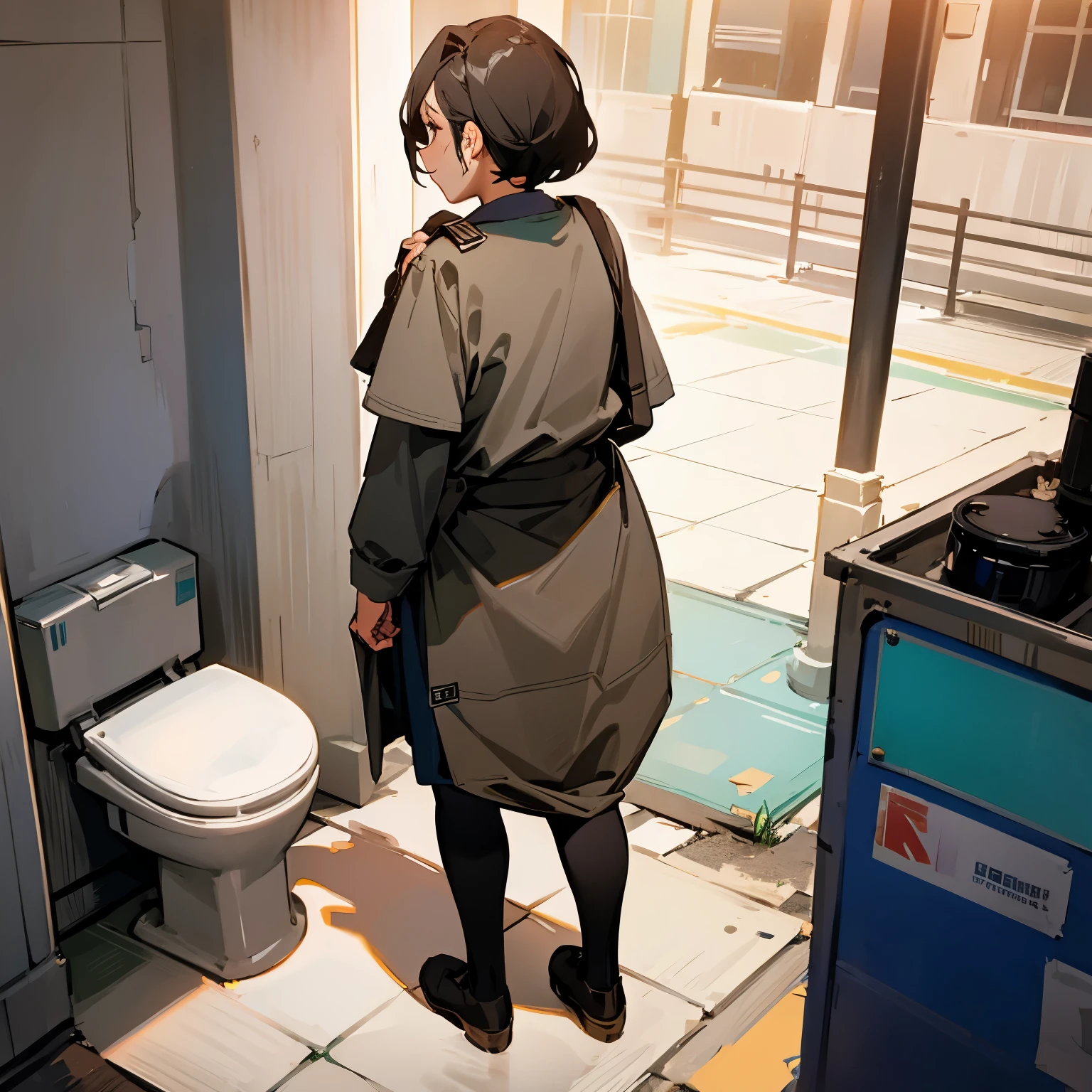 Clothing and defecation
