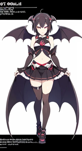 magazine,leaning buck with hands out in the air,girl from below view、succubus, twin tail hair, relax, ((((masterpiece)))), very_high_resolution, high quality, full color, large_filesize, illust,(flat color:1.5),(colorful),various angles, various poses, different angles, different poses, NSFW
