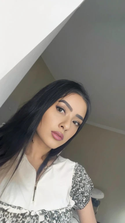 there is a woman that is taking a selfie in a mirror, ayahausca, 3 0 years old woman, 30 years old woman, 18 years old, 2 7 years old, 2 3 years old, 2 8 years old, 2 2 years old, 2 9 years old, 21 years old, female with long black hair, beautiful mexican woman