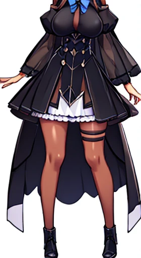(((Best Quality))) , ((full body)), reference sheet, solo, (white background), demonic girl,