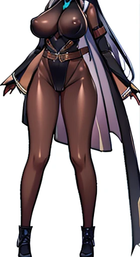 (((Best Quality))) , ((full body)), reference sheet, solo, (white background), demonic girl,