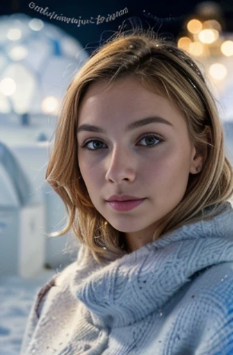 RAW uhd ganzkörperaufnahme 24 years blonde normalaufnahme, cheveux blonds roux, ice Castles, wavy, in front of a igloo, snowy in antartica, starry night sky, ,Mamas Natutai, La toile de fond de la nuit de la ville,clothes made out of finest wool, detailded (tissu!, cheveux!, couleur!, Mangelhaftigkeiten:1.1), High level of detail of bright eyes, (looking into camera), specular lighting, DSLR, ultra quality, mise au point nette, tranchant, profondeur de champs, Filmkorn, (centered), Fujifilm XT3, Cristal, Le centre du cadre, joli visage, mise au point nette, Laternenpfahl, Neonlichter, Bokeh, (poorly lit), discret, dans la nuit, (Ciel nocturne), couleurps entier, Plan moyen, , Pas de soutien-gorge, NSFW (en anglais seulement), .