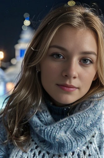 RAW uhd ganzkörperaufnahme 24 years blonde normalaufnahme, cheveux blonds roux, ice Castles, wavy, in front of a igloo, snowy in antartica, starry night sky, ,Mamas Natutai, La toile de fond de la nuit de la ville,clothes made out of finest wool, detailded (tissu!, cheveux!, couleur!, Mangelhaftigkeiten:1.1), High level of detail of bright eyes, (looking into camera), specular lighting, DSLR, ultra quality, mise au point nette, tranchant, profondeur de champs, Filmkorn, (centered), Fujifilm XT3, Cristal, Le centre du cadre, joli visage, mise au point nette, Laternenpfahl, Neonlichter, Bokeh, (poorly lit), discret, dans la nuit, (Ciel nocturne), couleurps entier, Plan moyen, , Pas de soutien-gorge, NSFW (en anglais seulement), .