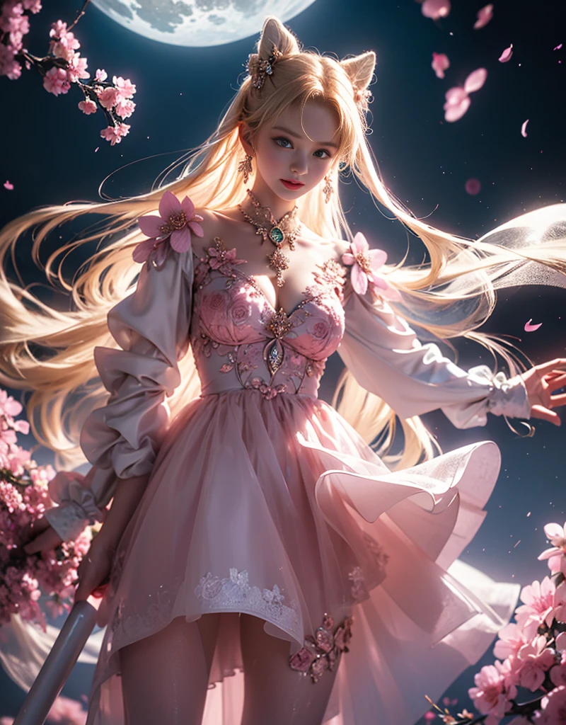 tmasterpiece,Highest image quality,super detailing,Best quality ,Extremely Delicately Beautiful, Very meticulous,Best quality, offcial art, extremely detaild的 CG unified 8k wallpapers, portrait photo of, The most beautiful look,blond hair blue eyes,Radiant skin and radiant eyes, pretty skin,(Detailed lighting:1.2), (Beautiful and detailed light:1.3), deep understanding, beautiful nude color, iintricate, digitial painting, smooth private parts, Focus sharp, The end of the world, Epic reality,looking at the camera in, (HighDynamicRange:1.4),facing at the camera, (pastel colour:1.4), Beautiful big breasts,The end of the world的, giving up, com cores neutras, natta, Screen space refraction, (Complicated details, ultra - detailed:1.3), art stations, Cinema lenses, vignet, the complex background, buliding,Enchanted smile,face flushed,the shy,detailed back ground,Dreamcatcher earrings,sexy and sultry,(The kinky is exposed,Camel toes,Combing thick hair,),The sexiest look,Eyes are bright,半cleanness,Lace,cleanness,hollowed out,Correct tights Butterfly Ruolan Moon Shadow Peach Milk Tea Smooth Velvet Versailles Ultra-Thin Pink Diamond Dress,(Clothes of all colors lack color,The color is black,in pink,purpleish color,red colour,blue colors,orange colors,green color,Cyan floral scent,),Sexy high heels,