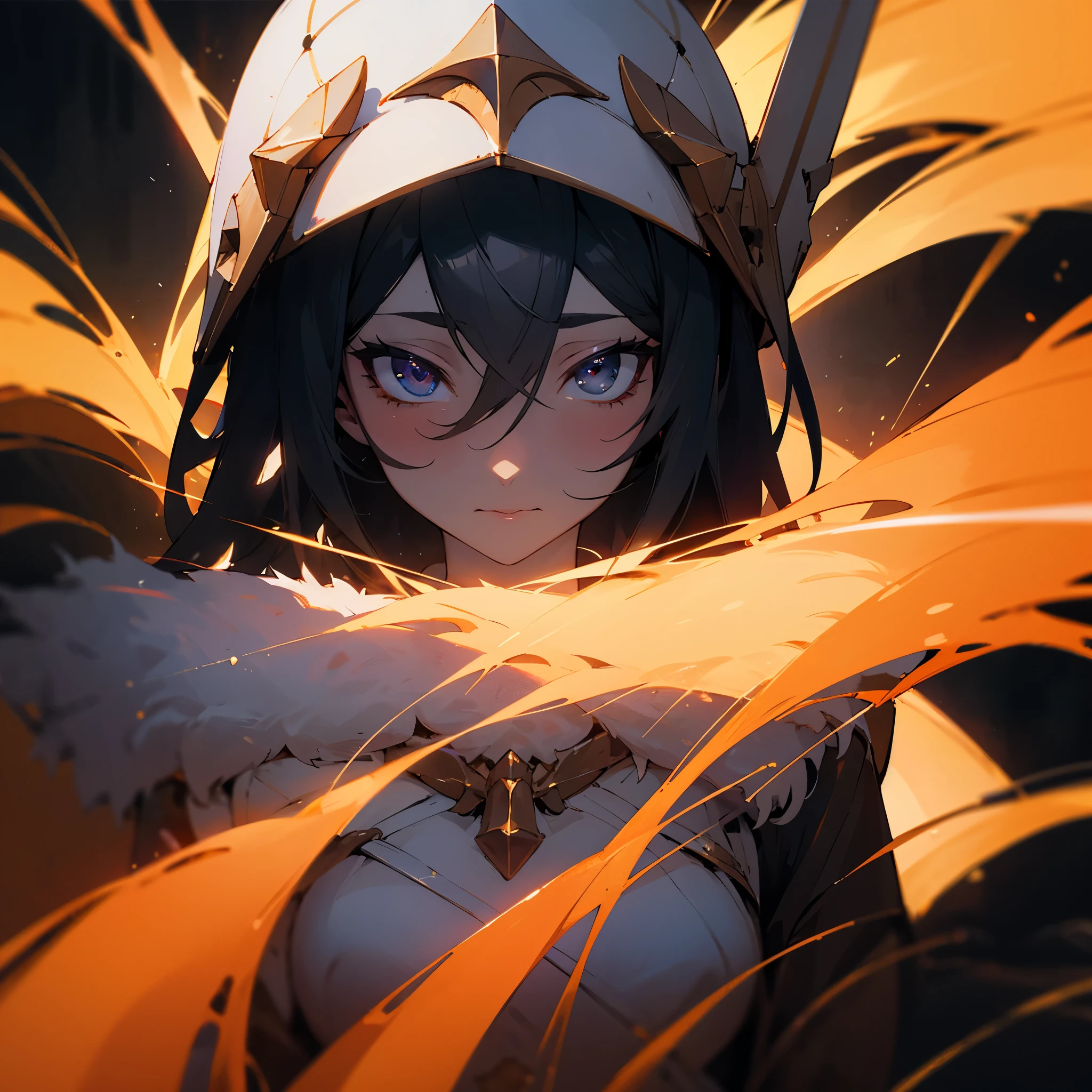 high res, ultrasharp, 8K, masterpiece, looking at viewer, Albedo