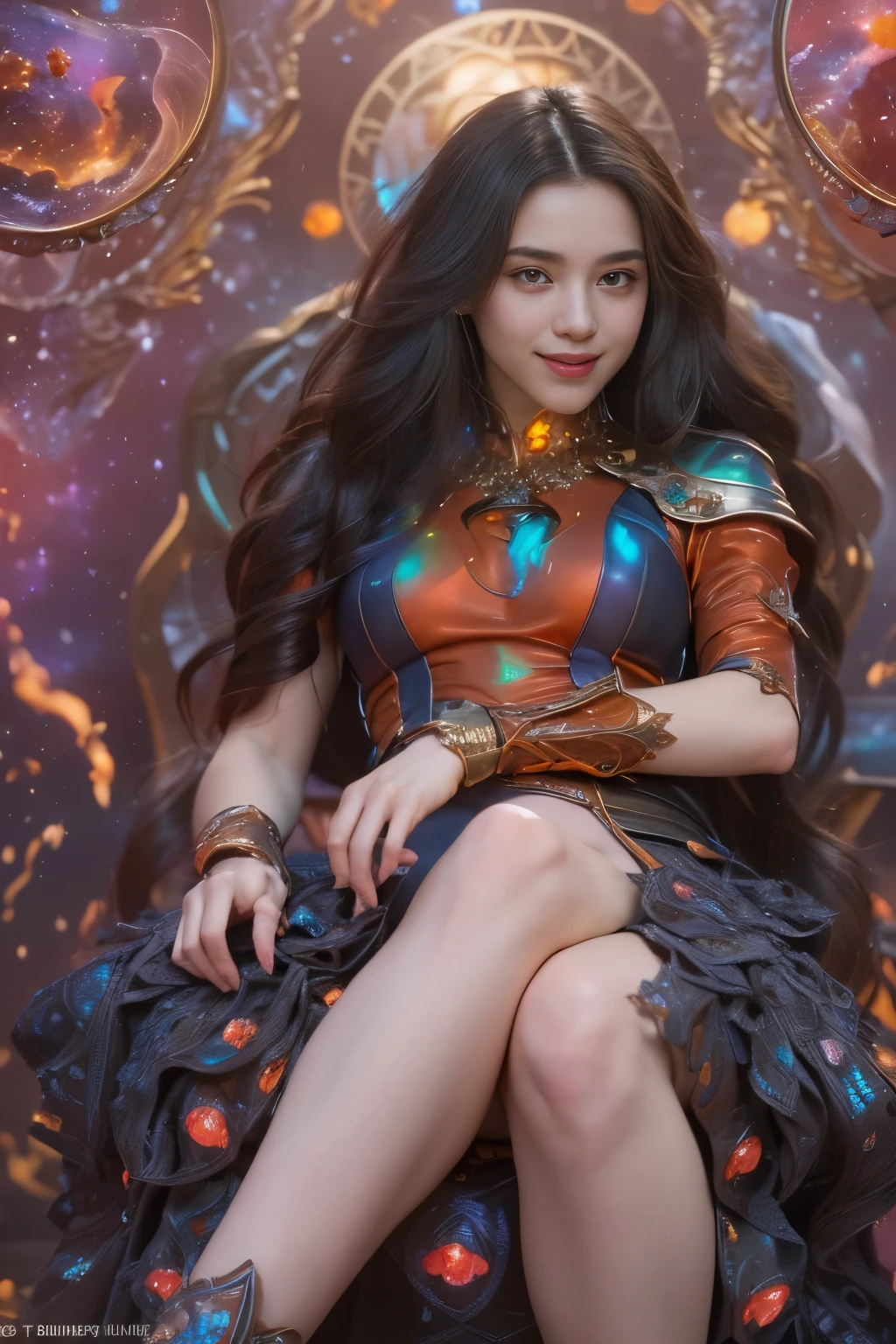 (Two beautiful teenage italian girls:1.6), Close friends, (They are hugging each other:1.2), Kiss her cheek or chest,(Detailed iridescent bodysuit with beautiful fractal or marble design:1.5), Incredible and spectacular scenes, ((High quality)), ((Detailed)), ((Fantasy)), Blue Plasma Brain, Green Plasma Body, Showing her armpits, beutiful breast, obscenity, (Lewd smile:1.2), coarse, Obscene, (Immoral:1.2), Lachish, (small breasts with beautiful raised pink areolas,,:1.5), (Cameltoe), (Expression of ecstasy:1.2), Photorealistic, Official art, Unity 8K Wall , 8K Portrait, Best Quality, Very high resolution, (Incredibly beautiful nature background:1.6), (18 years old:1.5), (Sexy and glamorous:1.1), (A coquettish expression:1.6), (seductively smiling:1.6), (erotic posing:1.9), (Model Posing:1.8), Beautiful seductive face, Portrait, (Thick eyebrows:1.4), (Big scarlet eyes:1.6), Beautiful eyes with fine symmetry, (Ultra detailed eyes:1.4),(Highly detailed face and eyes:1.7), (High-resolution red-eye:1.8), Intimate face, (ultra detailed skin texture:1.4), White skin, pale skin, Perfect Anatomy, Thin, (Beautiful toned body:1.5), Highly detailed hair, (Moist skin:1.2), No makeup, (dark circles:1.1), Good anatomy, Focus Face, good-looking, (Emilia Clark:0.6) (Emma watson:0.3),(Jennifer Connelly:0.4), Elegant face, Nice, (A delicately crafted necklace is wrapped around her neck..), (Bioluminescence with brilliant brilliance:1.4), (Luminous magic circle:1.5), Ruins of an ancient castle, Shining majestic cloud masses and sky, lightning bolt, Epic Realistic, (Greg Rutkowski:0.8), (teal and orange:0.4), (Art Station:1.5), Cinematic, (NSFW:1.2), Hyper Detailed, Dramatic light, (Intricate details:1.1), Beautiful black hair, (Wearing a gauntlet with a dense and very beautiful design decorated with jewels:1.1), Small chest, Galaxy, (nebulas:1.6), The Dark Knight, Fully armored body focus