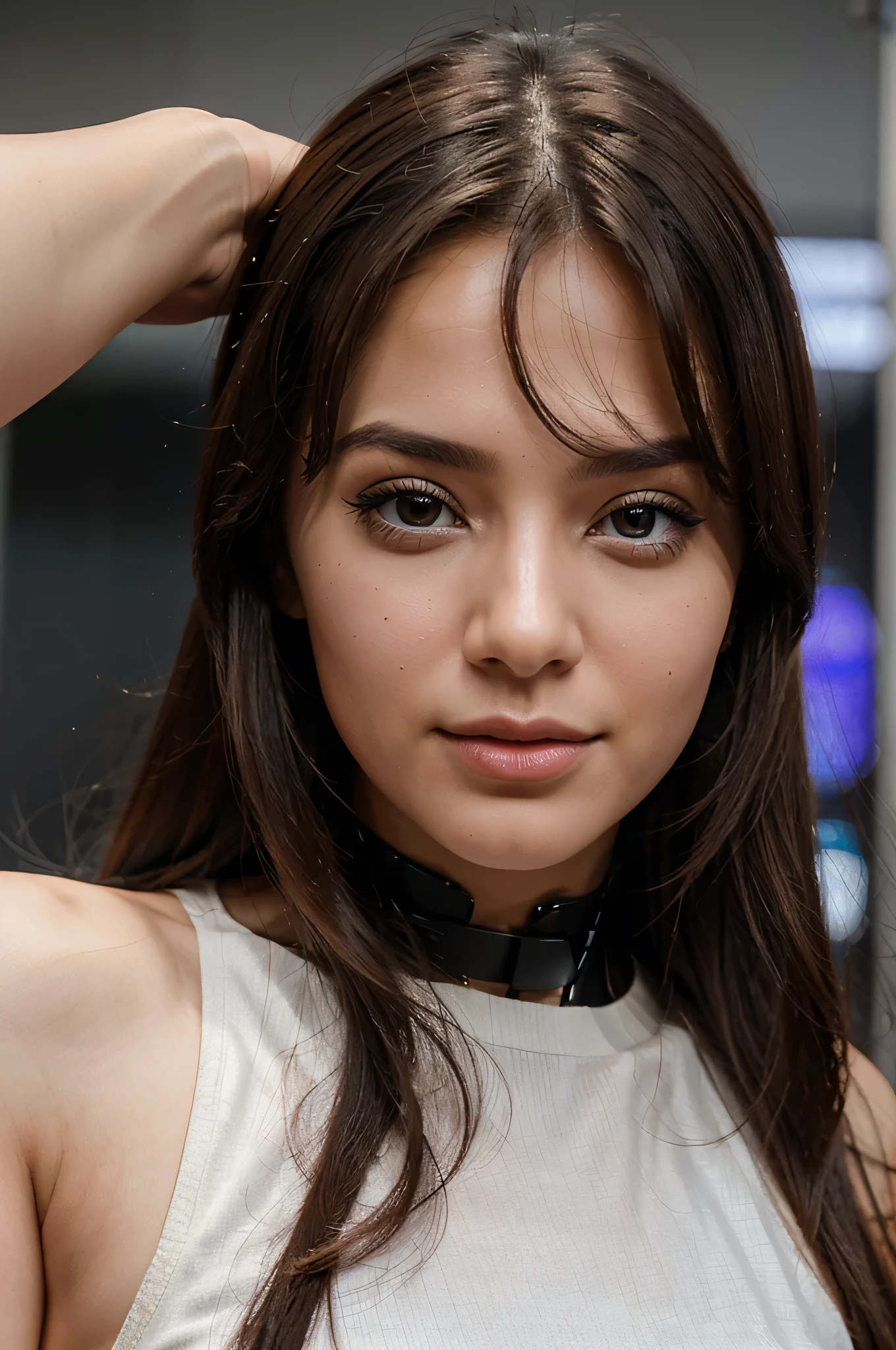 Create an AI influencer female (beautiful) that produces content resembling a human