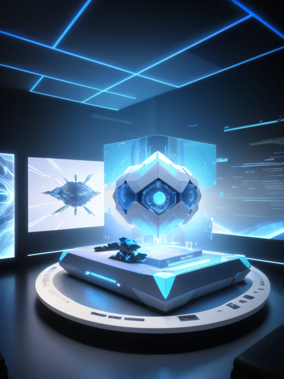 Super resolution,Stereoscopic 3D icon,Acrylic frosted glass material,A sense of future technology,Dark blue, light blue and white layering,a digital rendering,A cool scene created by the convergence of data and light particles,描绘为 a 3D render, Render in key shot, 4D cinema rendering, Render in Cinema4D, 3d abstract rendering overlay, 4D cinema rendering octane, 3d digital art 4k, rendered in octaneratingrendering 32k, octaneratingrendering,Close-up with blue light, optane render, computer render, on a dark background, full view, 描绘为 a 3D render, 8k rendering", interesting background, Digital Enhancement, nvidia omniverse, hq render, in realistic data center, Hypercube, promotional images, Blueshift rendering,Blay future, Data fragments explode, data holograms, cyber architecture, 描绘为 a 3D render, 4D cinema rendering, Render in Cinema4D, abstract art representing data, abstract tech, digital greetles background, 3d abstract rendering overlay, quantum technology, a digital rendering, optane render,There's a lot of Blay, 描绘为 a 3D render, cyber architecture, 3d abstract rendering overlay, digital greetles background, detailed photo of virtual world, 4D cinema rendering, Render in Cinema4D, 超详细的 a 3D render, 超详细的 a 3D render, abstract tech,computer render, depicted as a a 3D render, 3d computer render, 3d abstract rendering overlay, geometric 3d render, geometric a 3D render, 屡获殊荣的a digital rendering, ( ( a 3D render ) ), Render in key shot, glowing blue interior components,optane render, 描绘为 a 3D render, quantum computing, quantum processor, 8K octave rendered photo, quantum technology, 大型网络阵列data holograms, 4D cinema rendering, Render in Cinema4D, rendered in cgi, cyber architecture, 8K,futuristic high-tech set design, Ethereal Holographic Center, futuristic architecture concept, 3d rendering beeple, GameCG, futuristic room, data holograms