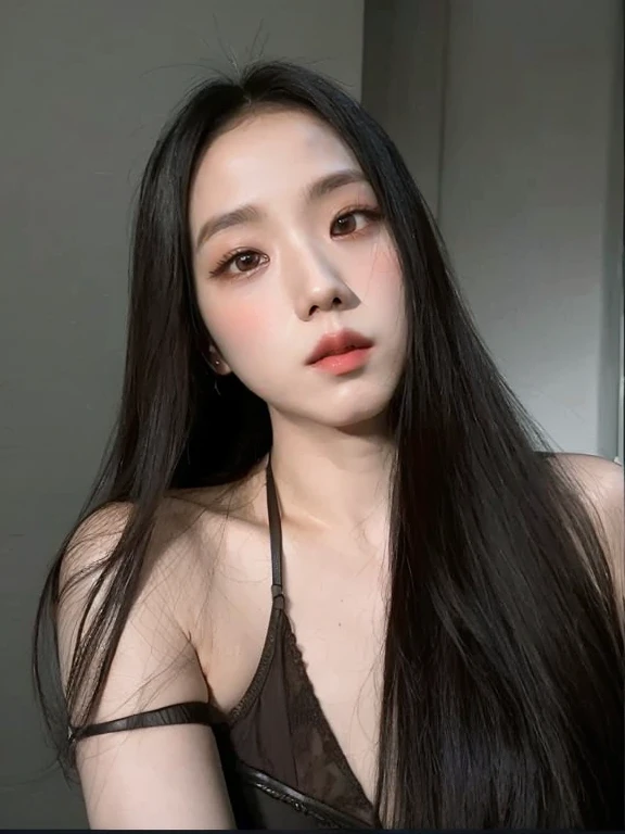 Kim Jisoo from BlackPink face, fotorrealista, ultrahd