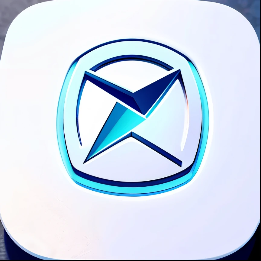 company logo,AI related design,Logo design,A futuristic,sense of science and technology,3d effect,three dimensional