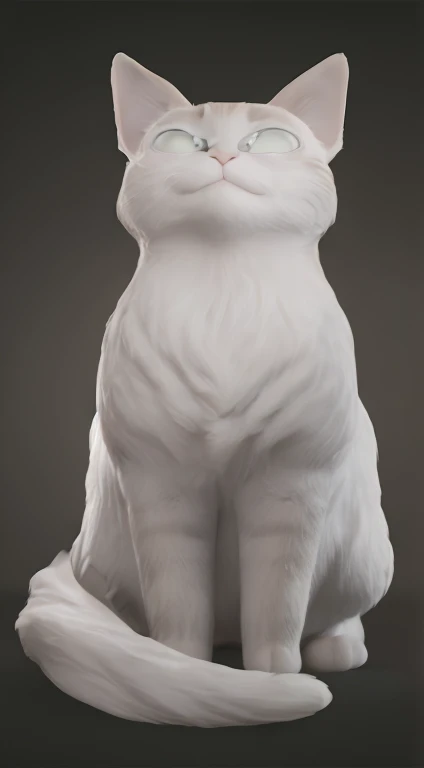 a cat, disney, picar, golden a cat, UHD, best quality, from below