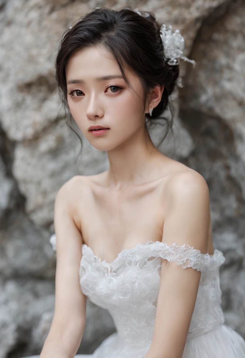 ((最hightquality、8K、​masterpiece:1.3)), Beautiful expression, (photographrealistic:1.4), Soft lighting, (High detailed skin:1.3), 8K UHD, Digital SLR, hightquality, hight resolution, 4K, 8K, absurderes, Best ratio 4 fingers 1 thumb, (realisitic:1.4), ((realisiticな中胸:1.3)), Highly detailed facial and skin texture, A detailed eye, 二重まぶた, full-body view, 1girl in,

The most beautiful swim in the cave,NSFW,
