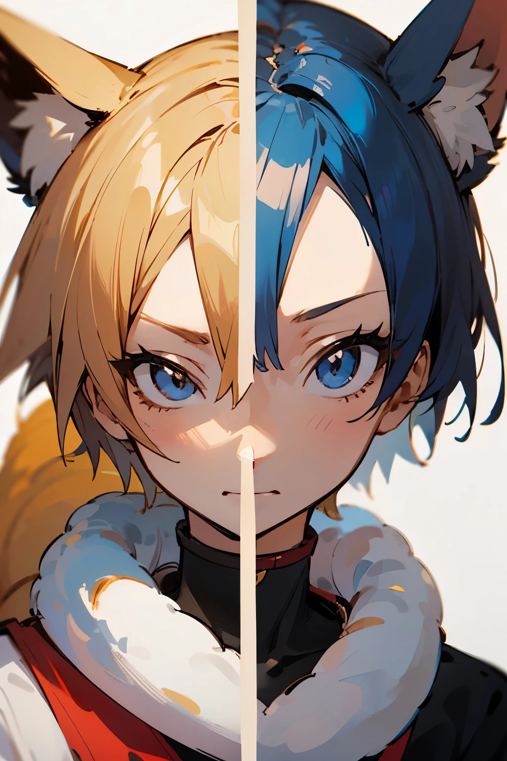 ((Best Quality)), ((masutepiece)), (Detailed), Perfect face ,Fox
