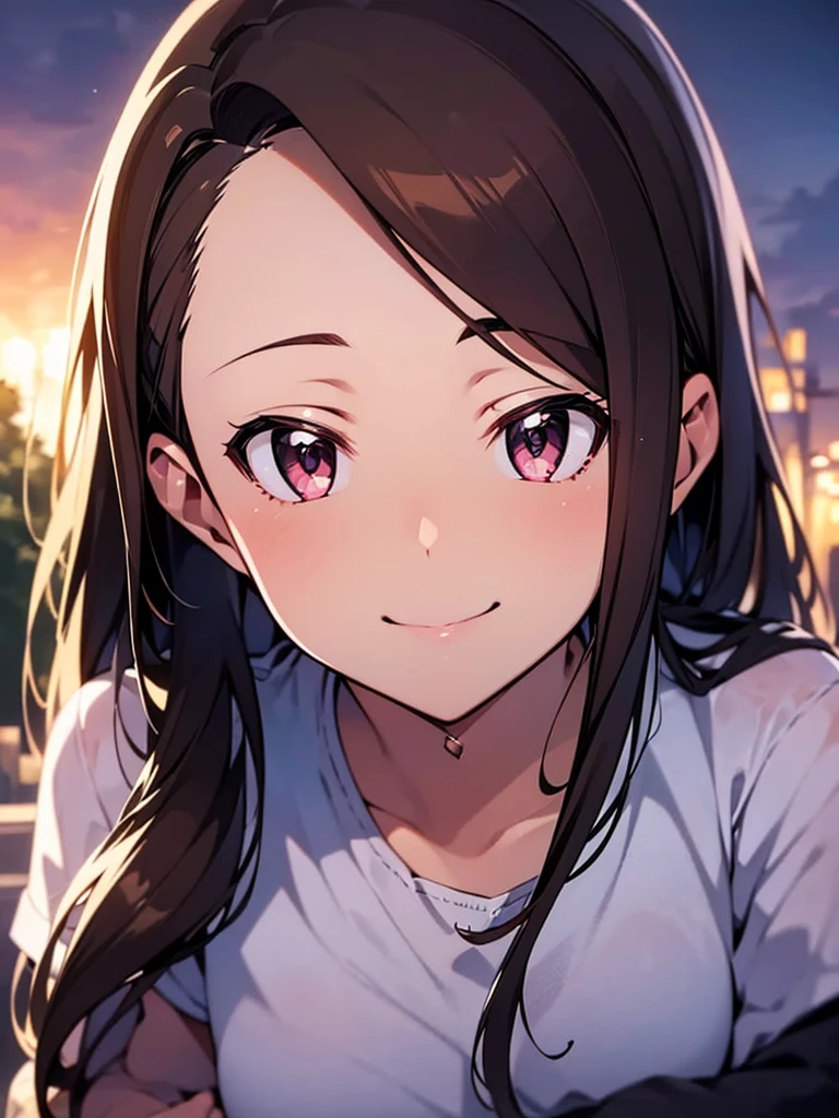 (best quality,4k,8k,highres,masterpiece:1.2),ultra-detailed,(realistic,photorealistic,photo-realistic:1.37),anime,portrait,anime character,beautiful detailed eyes,beautiful detailed lips,extremely detailed eyes and face,long eyelashes,anime girl,teenage girl,Iori Minase,school uniform,japanese schoolgirl,cute,adorable,-yeld,15,40kg,chest 77cm,waist 54cm,hip 79cm,vivid colors,bright colors,cheerful expression,shiny hair,hair accessories,smiling,peaceful background,natural lighting,lush garden,flowers,butterflies,calm atmosphere,eye-catching pose,captivating gaze,delicate brushstrokes,soft lighting effect,fantasy atmosphere,pastel color palette