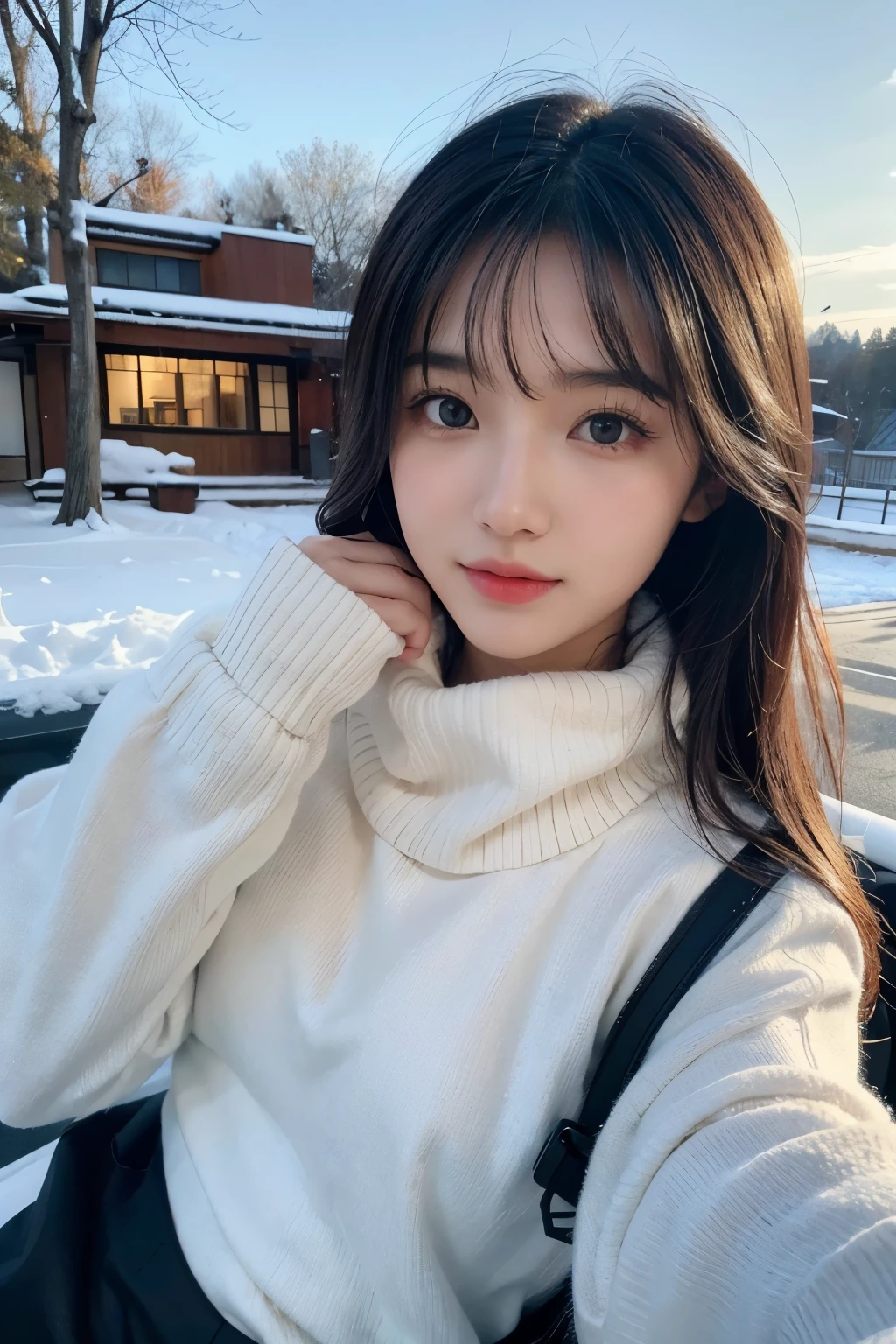 Beautuful Women,Best Quality,realisitic,Airu Ikumi,cute little,A sexy,Winters