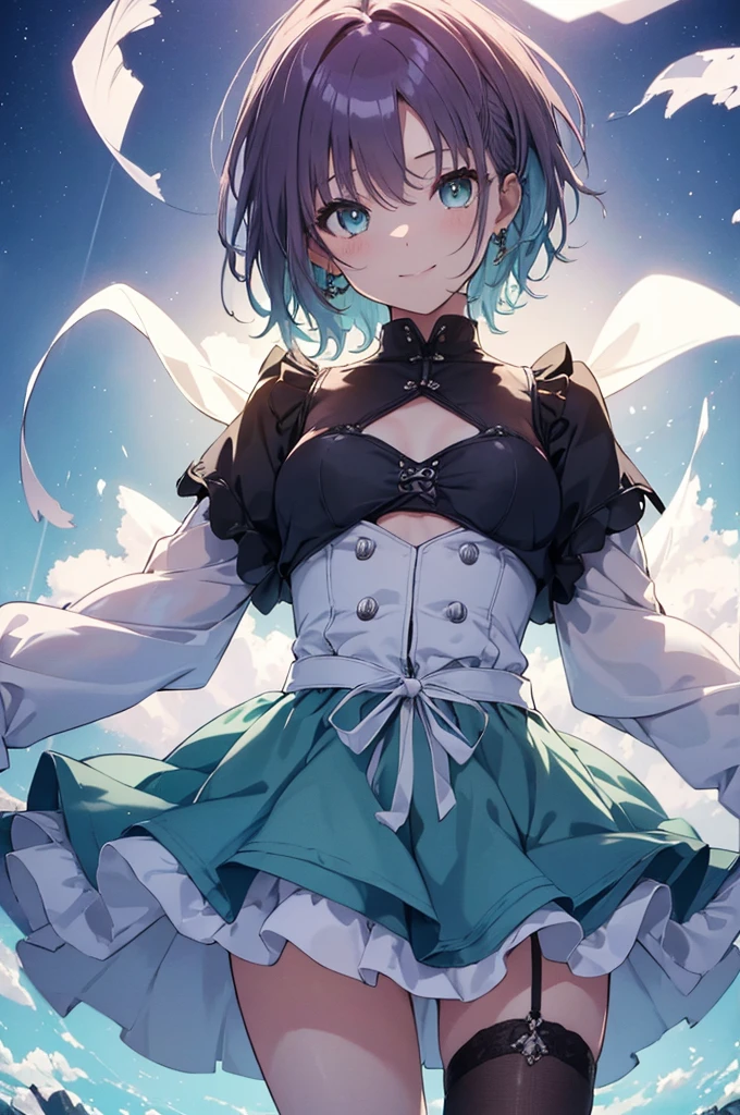 1girl in、NFSW, Face, (((Toru Asakura:1.37, Solo))), (((Close-up of face))), (Beautiful face, Cute face, Detailed face), ((())), (((Detailed beautiful green eyes))), BREAK, (((Sunny))), (((in beach))), (((blue hairs、耳Nipple Ring、gradation hair、multi color hair、Parted bangs、Purple hair、short-cut、Pure white idol costume))), BREAK, extremely detailed CG unified 8k wallpaper, very fine 8KCG wallpaper, anime moe art style, Anime visuals of cute girls, anime style portrait, In an anime style, Beautiful anime, 8K Anime Art Style, In anime style、8K animation with detailed drawings, (​masterpiece, Best Quality), High resolution, Ultra-detailed, ultra-sharp, Cinematic lighting、The upper part of the body、Extreme close-up view、HDR、UHD、8K、Glowing eyes,　blue-sky、sparkling pupils,happy,　sparkling pupils,happy,reaching out ,forward hands,floating hair, shiny hair,outdoors, wind,sparkling pupils,happy,sexy body,(Perfect Anatomy:1.2),((Perfect hands:1.2)),shoot from side、top-quality、Full limbs、complete fingers、Live Stage、Singing、Dancing、A big smileillustration, cartoon, soothing tones, calm colors, (hdr:1.3), (fantasy illustration of a cute doll whore:1.15), professional photograph of an mestizo cute girl, (black surgery mask:1.1), (smile:1.31), gothic make-up, extremely long blonde hair, (red eyes:1.15), (exposed small tits:1.2), nipples slip, (dress:0.85), (beauty mark:1.15), 80mm, winter, morbid landscape, (medium closeup:1.1), moles skin, soft light, sharp, exposure, muted colors, dim colors, soothing tones, (nsfw:1.08), slate atmosphere, cinematic, dimmed colors, dark shot, muted colors, film grainy, lut, spooky