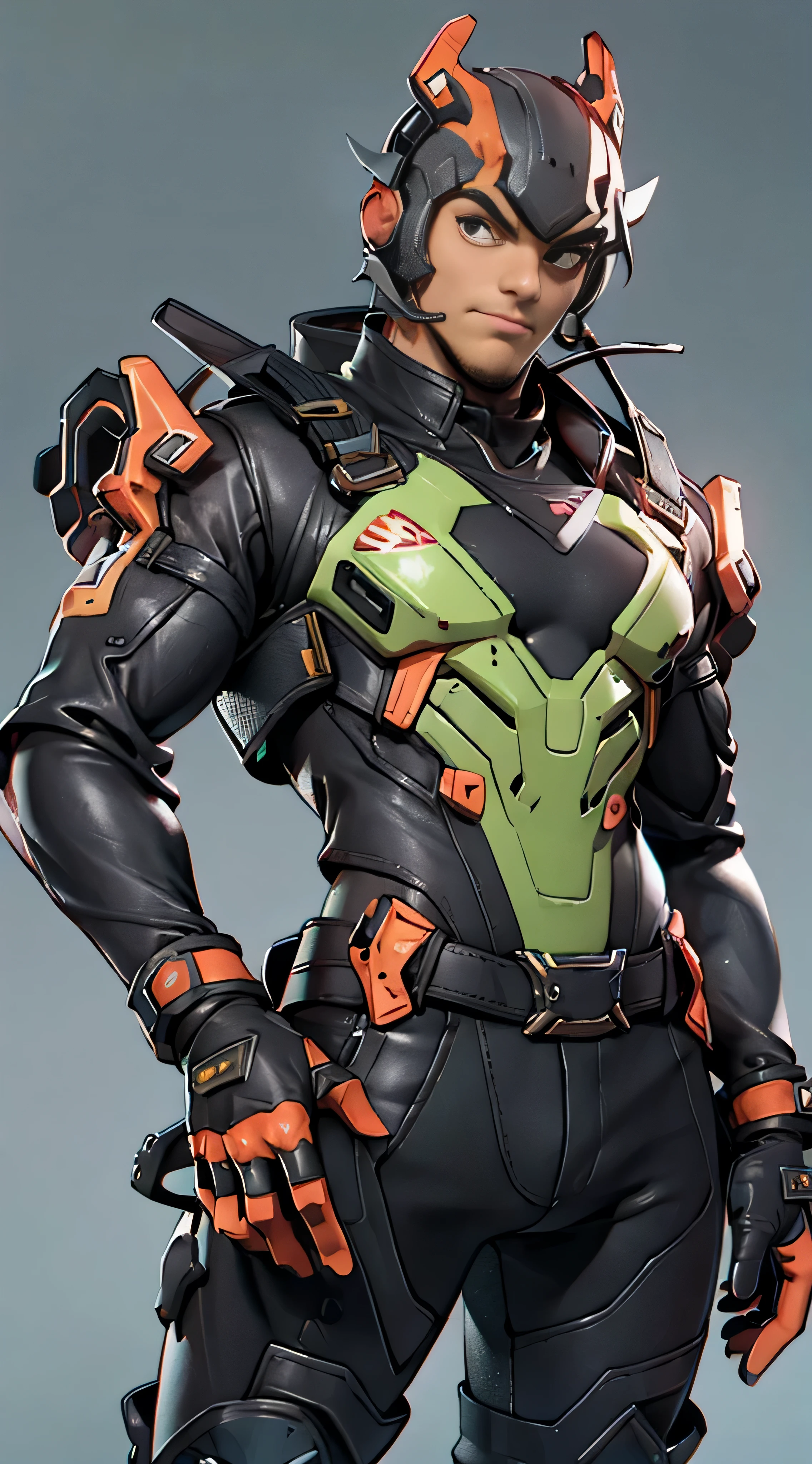 11:23(((Best quality: 1.4))),(Unbeatable masterpiece), (hyper HD),(Hyper-realistic 8k CG)、（light colors hair），（Brush cut），（Shoulders and arms equipped with technical equipment))), (((1 uncle))),The 45-year-old American soldier has a perfect figure,,delicated face,heavy muscular figure:1.2,Solid royal gray jacket with details, (Pictures from head to thighs)， Complex equipment, Dark purple coat，long trousers，The clothes inside are dark，Clothes with metal technical parts,Tech Armor )