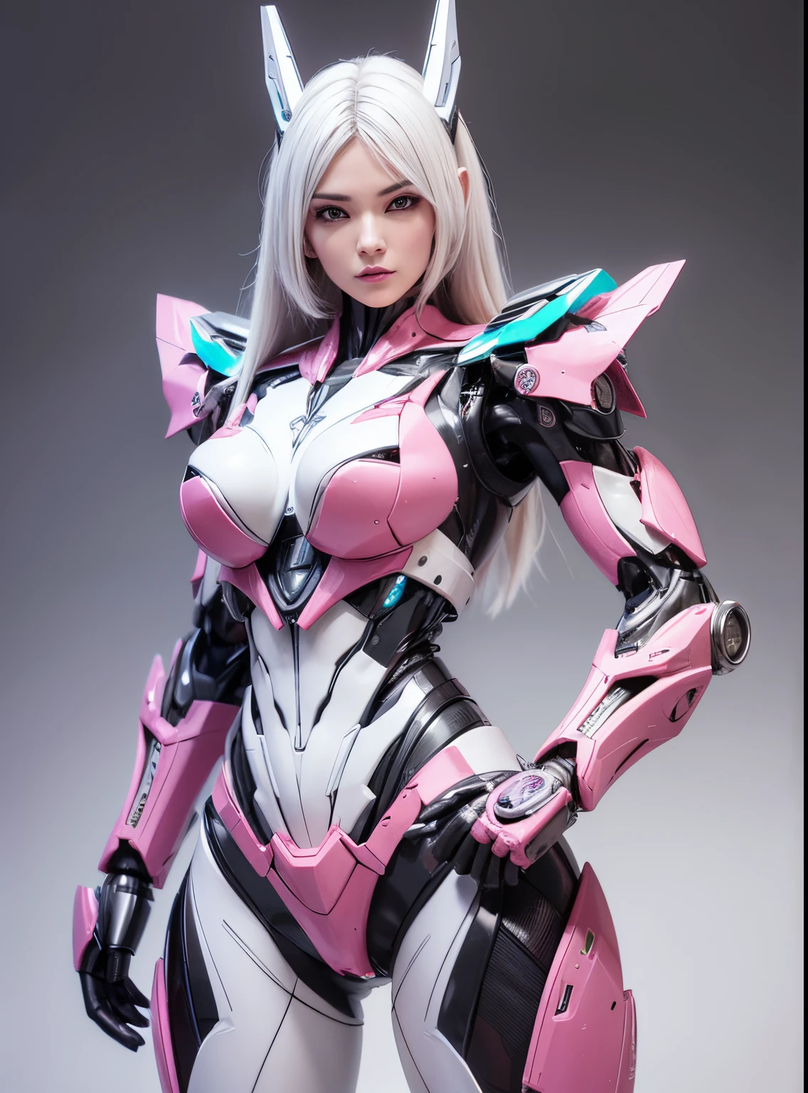 Textured skin, Super Detail, high details, High quality, Best Quality, hight resolution, 1080p, hard disk, Beautiful,(Transformers),(Arcee),beautiful cyborg woman,Mecha Cyborg Girl,Battle Mode,Girl with a Mecha Body,彼女は未来的なArceeメカを着ています,Female Warrior,fully body photo