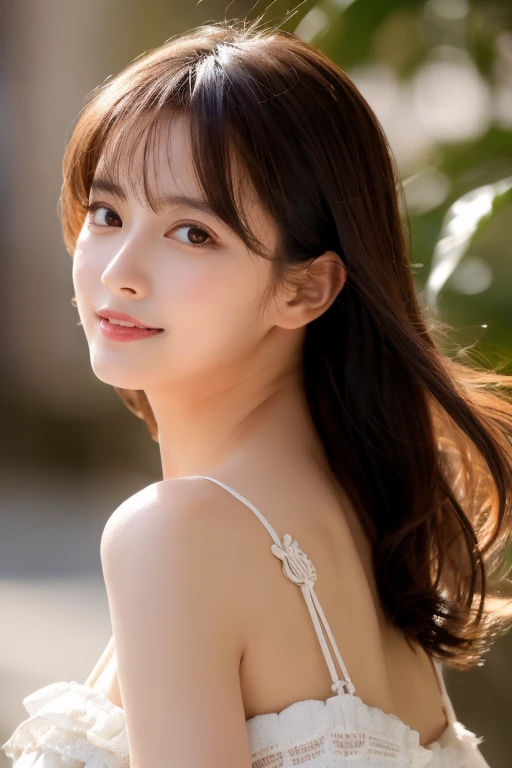 masutepiece, Best Quality, Illustration, Ultra-detailed, finely detail, hight resolution, 8K Wallpaper, Perfect dynamic composition, Beautiful detailed eyes, Medium Hair, mid-chest, Natural Color Lip, Random and sexy poses,，Cute、fullnude