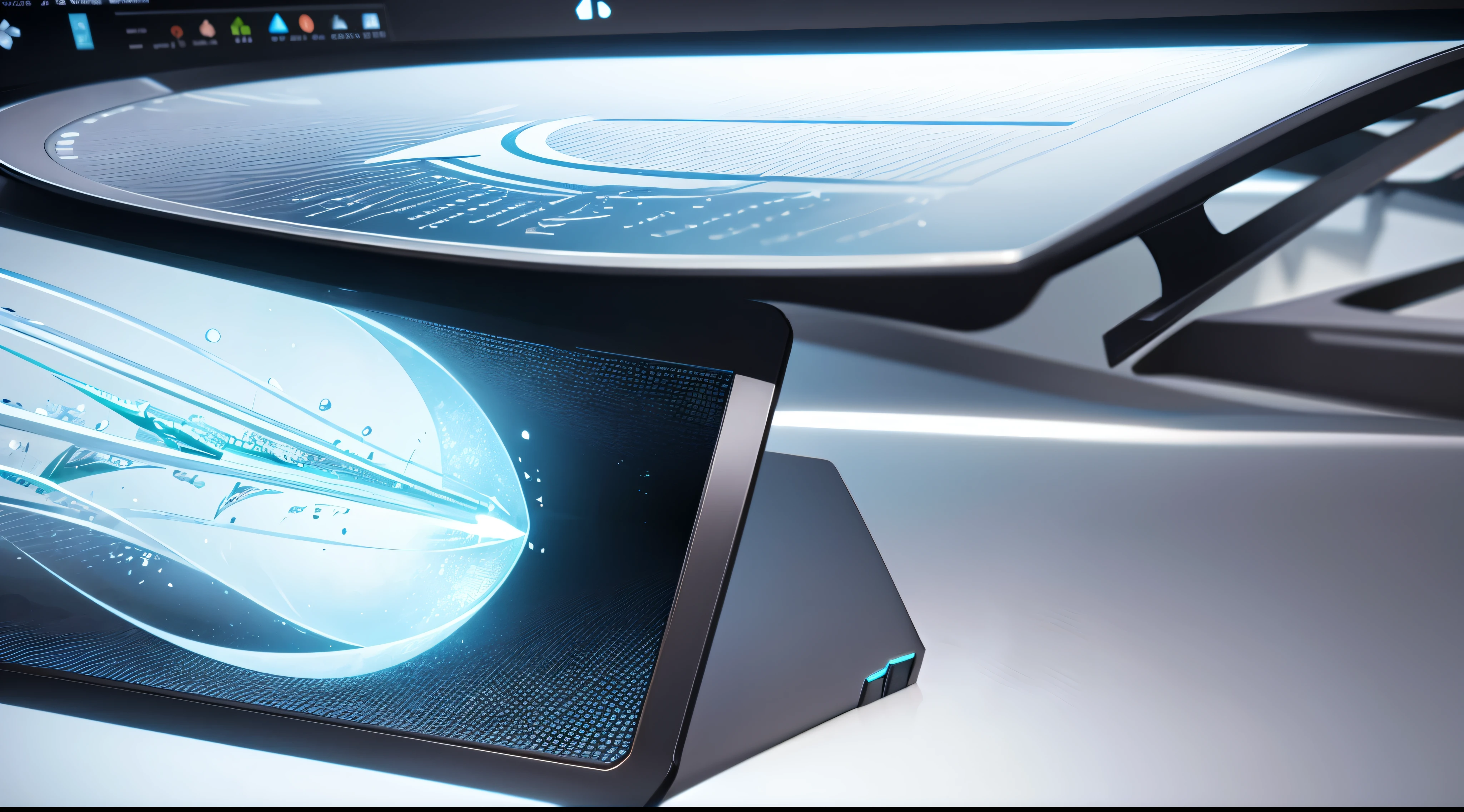 Engaging 3D visualization featuring stunning graphs、glinting