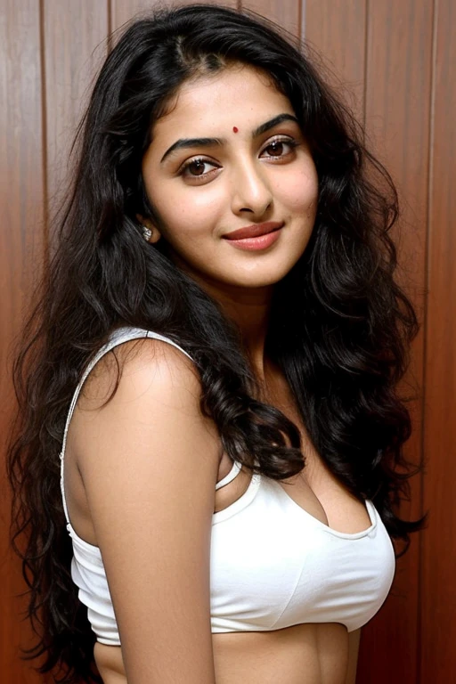 Indian scho, 18 yo, petite, perky breasts, ((features a mix of Monica Bellucci at 18 yo and Sridevi at 18 yo)), passport size photo, symmetric face,long black wavy hair,big brown eyes,