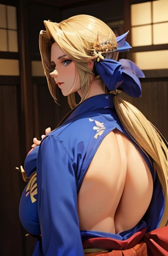 ((femele,Colossal breasts,huge-breasted:1.4, (huge-breasted:1.8),very red lips,Big ass,big breasts thin waist,long legged,is standing,greenish-blue eyes))
(((((Anime style face,Good depiction of the face)))))
8k(((((kimono:1.3)))))