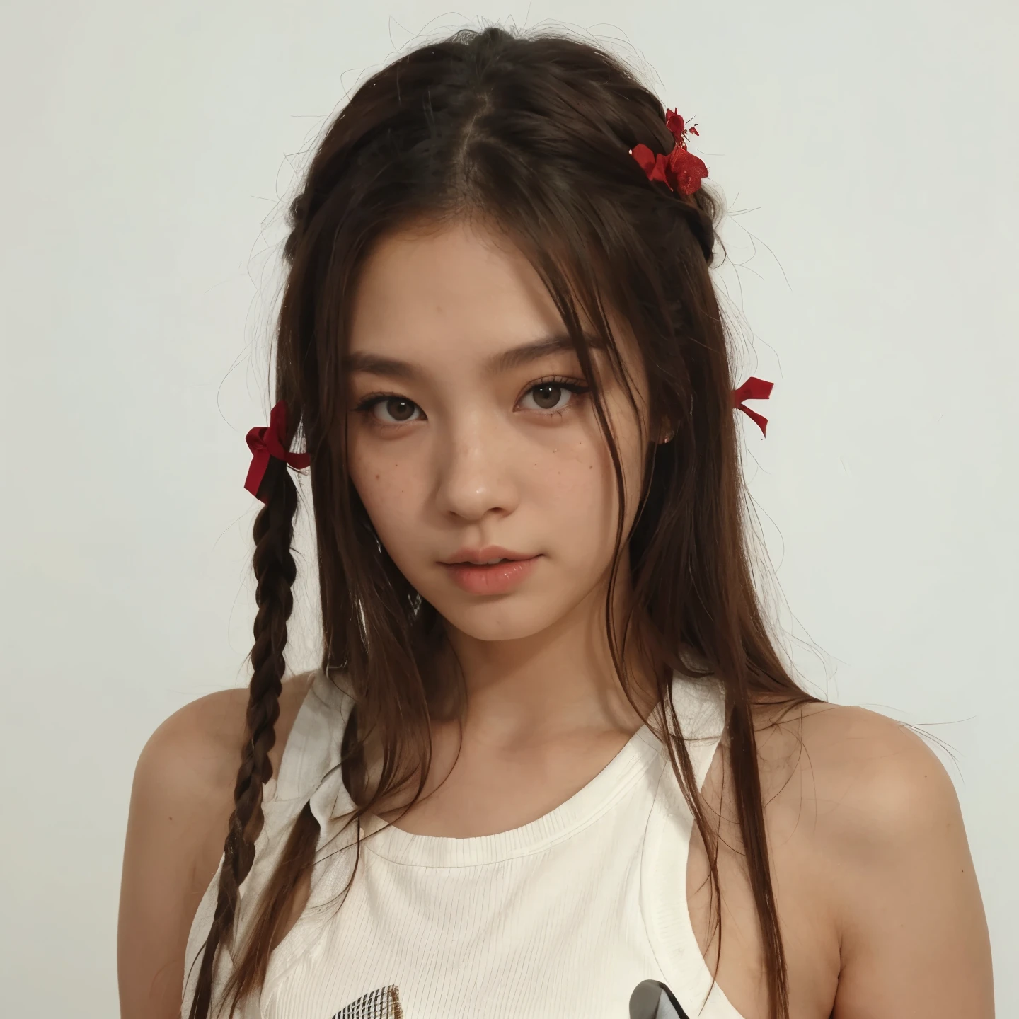 uzzlang, ulzzang, jennie, freckles