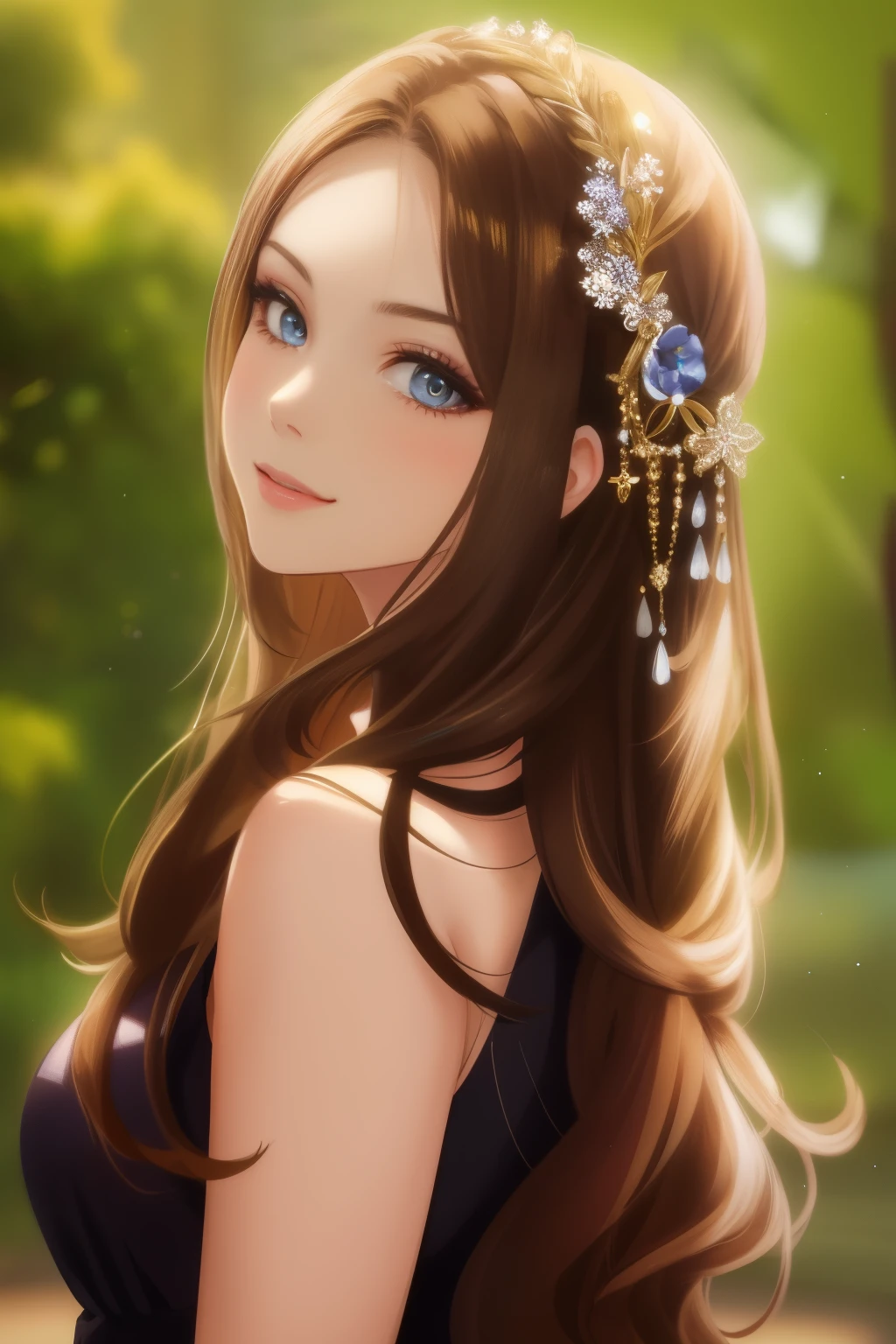 master piece,high quality,high resolution,8k,arafed woman with long brown hair and blue eyes posing for a picture, girl with dark brown hair, girl with brown hair, photo of a beautiful woman, attractive brown hair woman, a beautiful young woman, young beautiful woman, young woman with long dark hair, beautiful young woman, attractive girl, very beautiful young woman, cute young woman, girl with long hair,little smile, (grey eyes)
