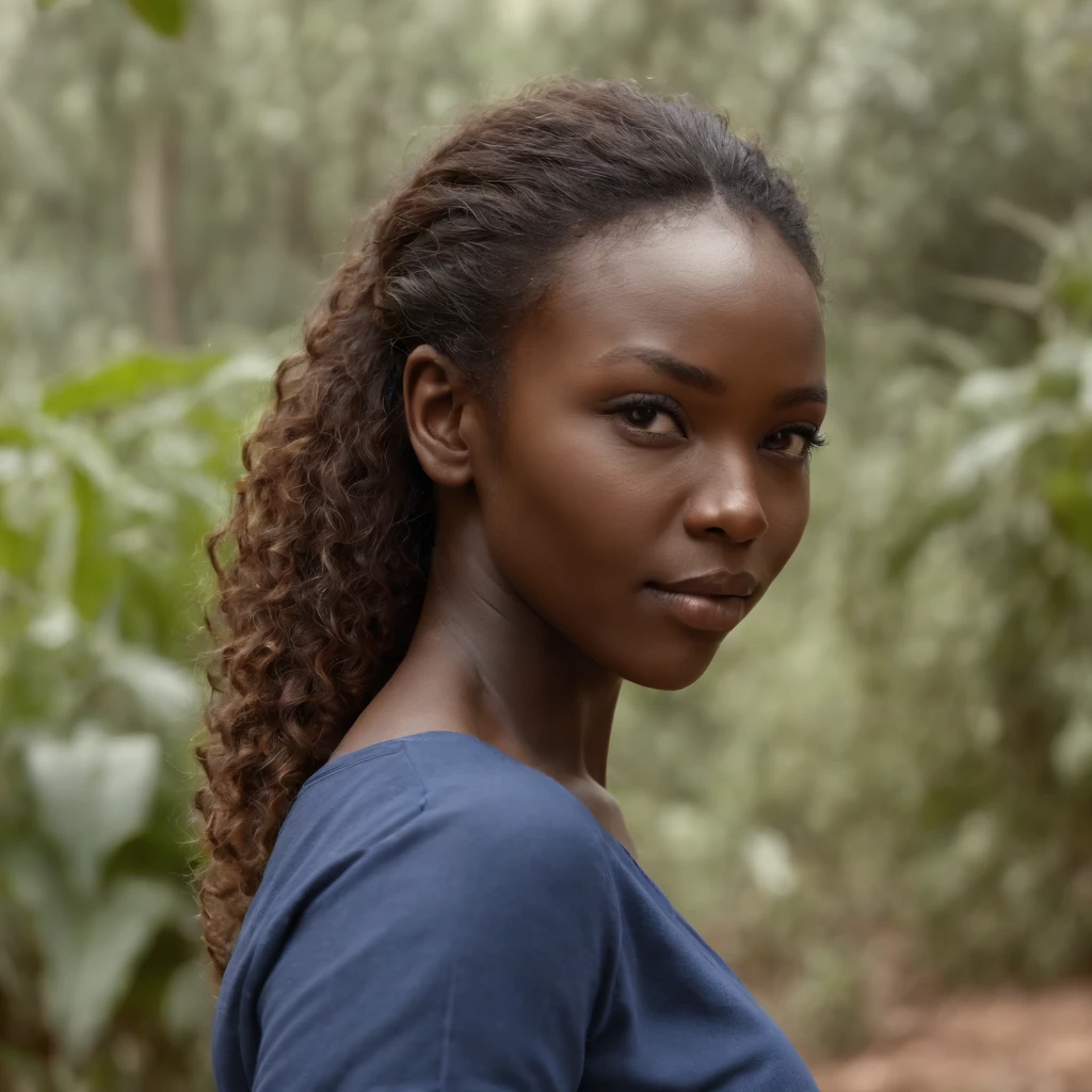 ((Dark African skin, Very deep ebony skin)), ((Its beauty is undeniable)), ((Excited cute face)), ((Hyper detailed perfect eyeploring pose)), ((Language output)), ((safari)), ((navy blue shirt, beige chino)), ((Afro ponytail with long African curly hair)), ((full body)), ((skin)), ((sitting in a jeep, side view)), ((touching her face in a sexy pose)), ((safari, Masai mara, wildlife in background, kenya)), Sharp Focus CGI, photoreallistic, High detail, Realistic, Masterpiece, absurd, Best quality, Hdr, High quality, high-definition, Extremely detailed, 8k wallpaper, Intricate details, 8K UHD, Full-HD, (photo realist:1.2), contrast, intense illumination, lighting cinematic, natural lighting, veilleuse, Nuit, Illumination globale, city walk, Nairobi, Kenya, Uhuru park, a la piscine African women、Female sexy、serious face, people in background