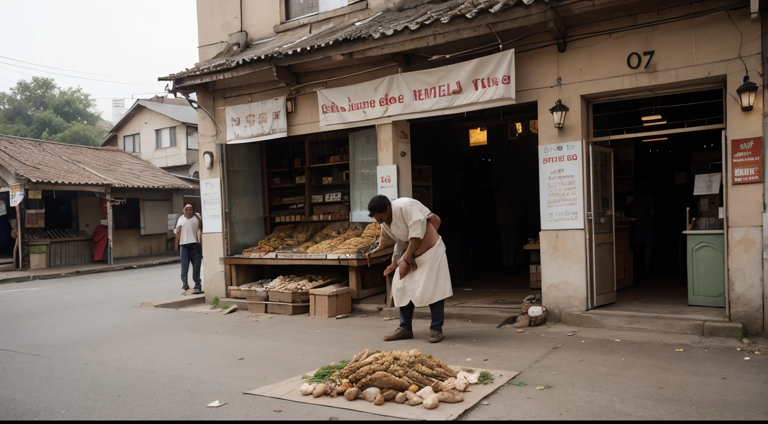 It is a matter of old times that the Qazi of a city went to the market to buy chicken. The shopkeeper had closed the shop. He was slaughtering a chicken for a customer and was waiting for it