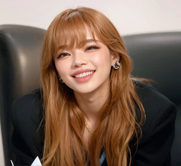 um close de uma pessoa sentada em uma cadeira com um livro, Lalisa Manobal, jossi do blackpink, Lalisa Manoban do Blackpink, Dom Yunjoo, portrait of jossi do blackpink, Parque Roseanne do Blackpink, com franja, com franja completa, Bae Suzy, jia, long hair com franja completa, long hair com franja
