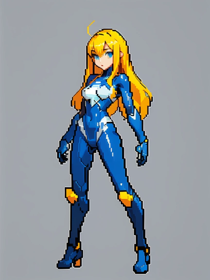 (masterpiece, top quality, best quality, less detail, 8-bit color), pixel,pixel art,1girl, fullbody, smack studio, separate body for edit, (mech bodysuit)