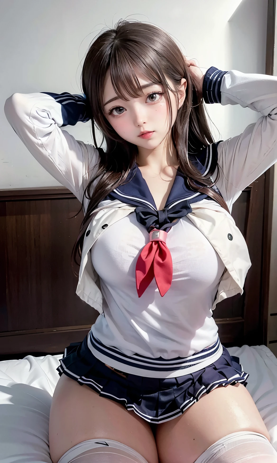 (girl sailor suit:1.3)